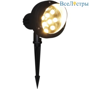 Грунтовый светильник Reluce 09401-0.7-001U LED9W BK+WW