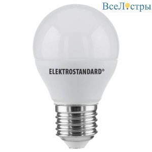 Лампа светодиодная Elektrostandard E27 7W 6500K матовая a048667