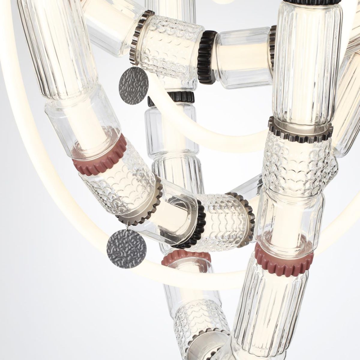 потолочная люстра odeon light l-vision collier 5456/80cl