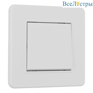 Выключатель одноклавишный Arte Milano SET16-1-30-1 white
