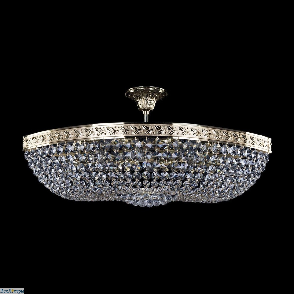 потолочная люстра bohemia ivele 19283/70iv g