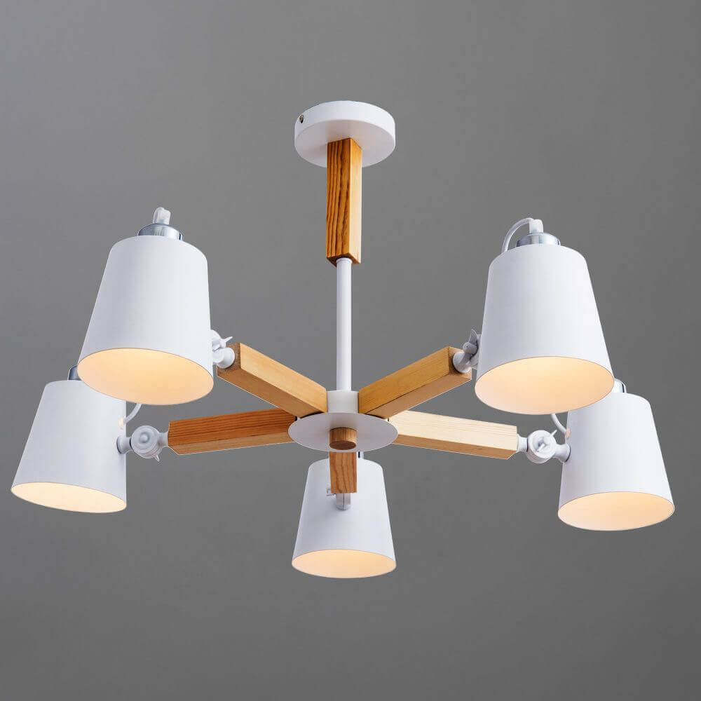 потолочная люстра arte lamp a7141pl-5wh