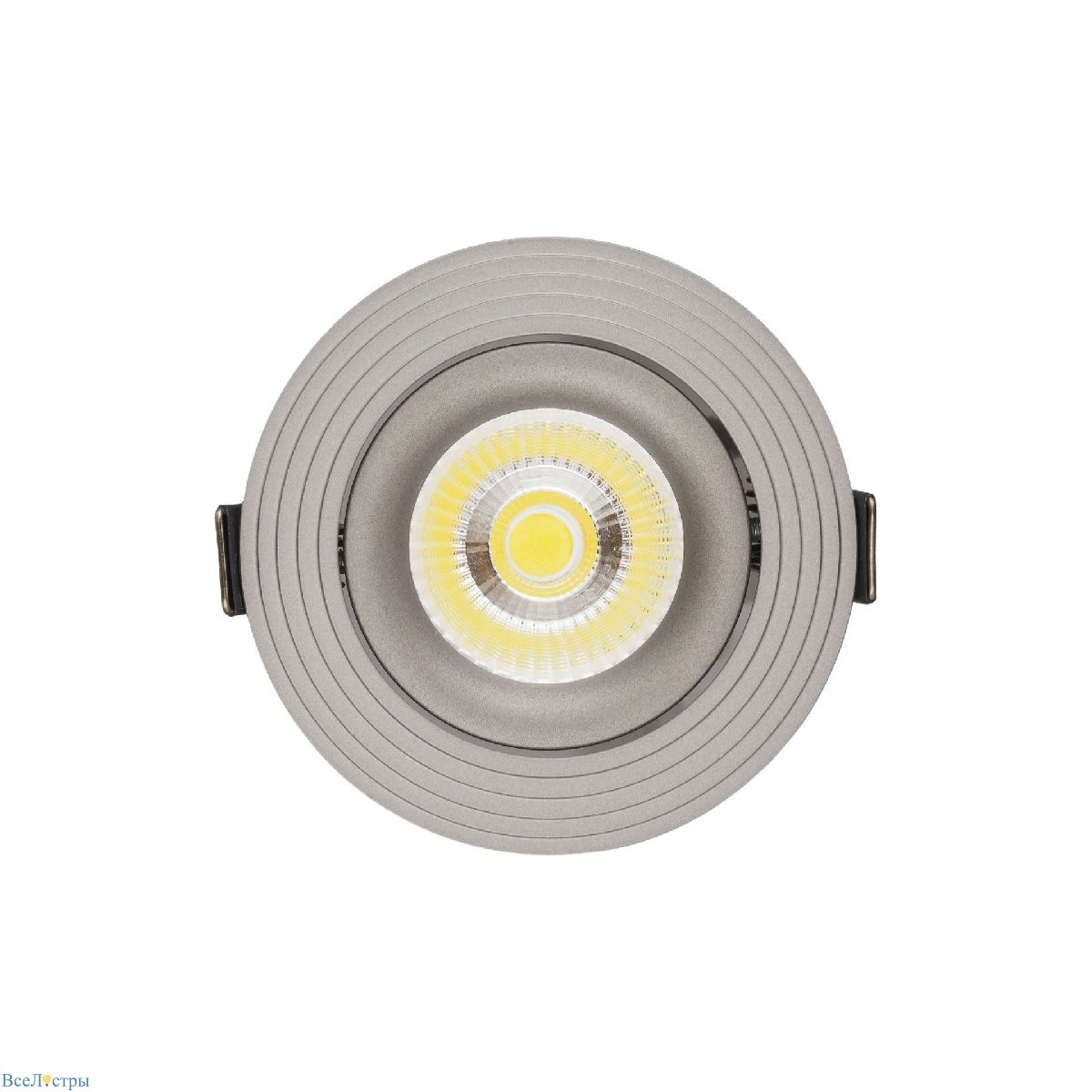 встраиваемый светильник lumina deco ldc 6251 gy