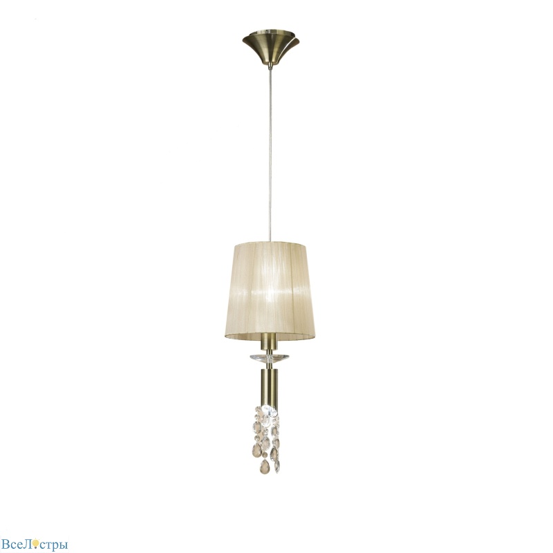 подвесной светильник mantra tiffany bronze 3881