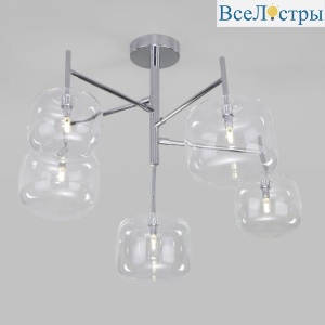Потолочная люстра Eurosvet Jar 70128/5 хром