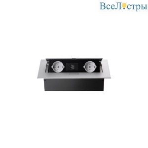 Блок розеток MX-226 (2 секции и 2 USB) Mebax 00-00001338