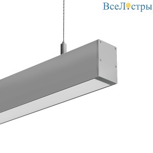 Линейный подвесной светильник Arlight SP-LINE-HANG-4970-L970-41W Day4000 (RAL9006, 120 deg, 230V) 049577