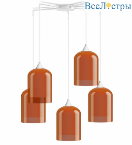 Подвесная люстра 33 Идеи PND.113.03.01.002.WH-S.26.OR-S.27.WH