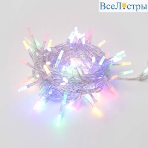 Светодиодная гирлянда Uniel (UL-00003948) разноцветный ULD-S0500-100/DTA Multi IP20 Crystal