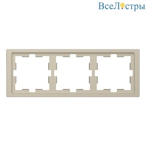 Рамка 3-постовая Schneider Electric Merten D-Life MTN4030-6533