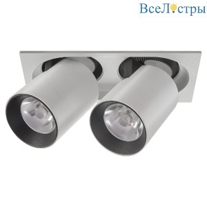 Встраиваемый спот AM Group AM334-2 WH+BK