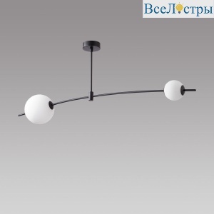Подвесная светодиодная люстра iLedex Epical 6827-2 BK+WH