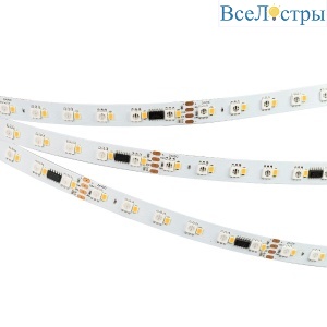 Светодиодная лента герметичная Arlight SPI-P-BA120-14mm 24V RGBW-Warm-PX6-BPT (16 W/m, IP66, 5060/2835, 5m) 043088
