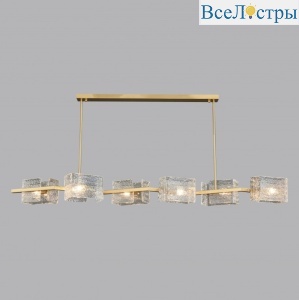 Подвесная люстра iLamp Dallas 2078-6L BR