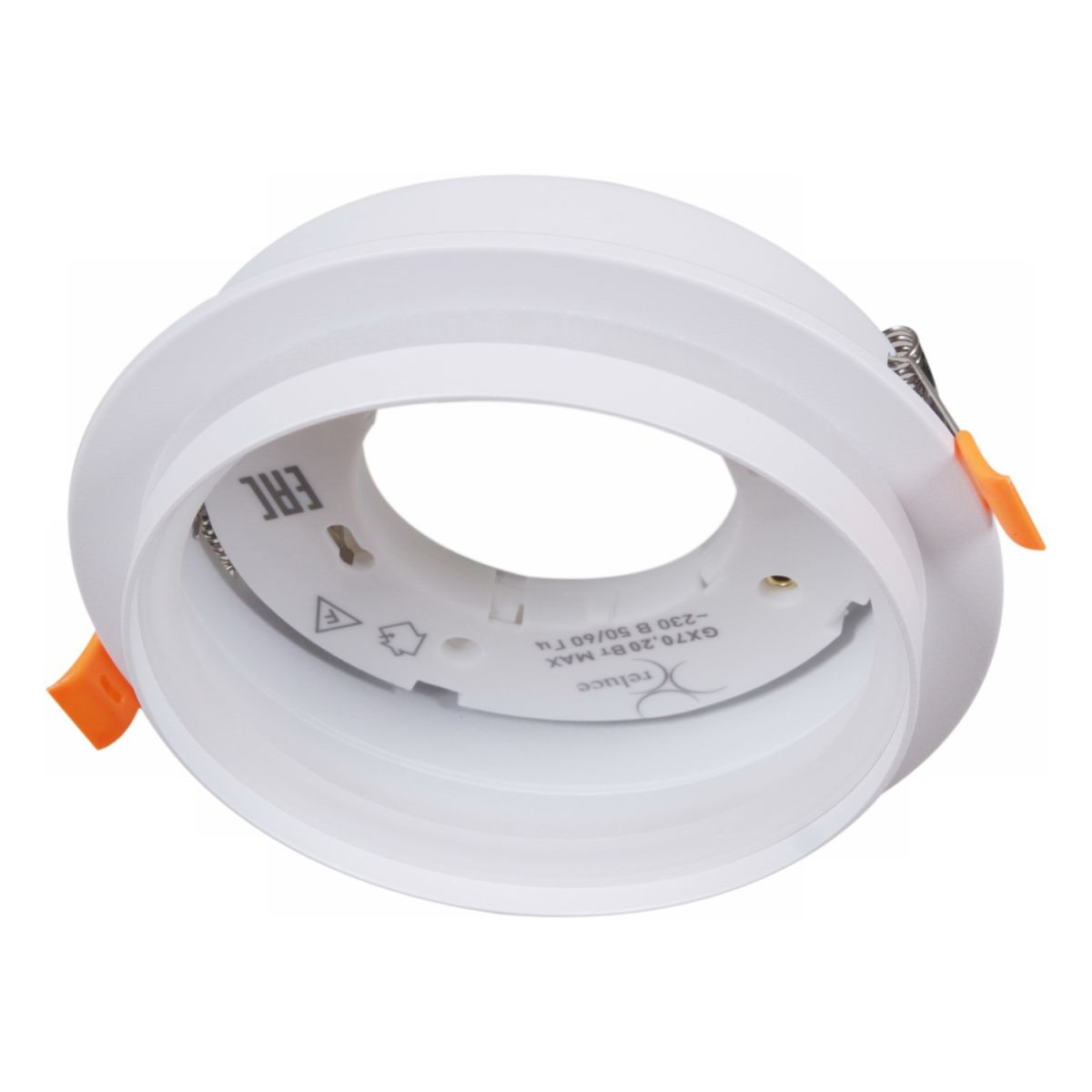 встраиваемый светильник reluce 70002-9.0-001rld gx70 wt