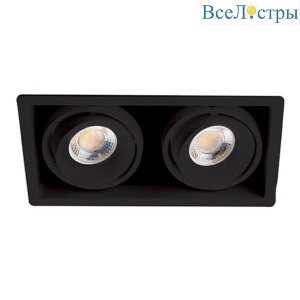 Встраиваемый светильник Italline DE-312 black