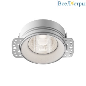 Встраиваемый светильник Maytoni Flint DL101-GU10-TRS-W