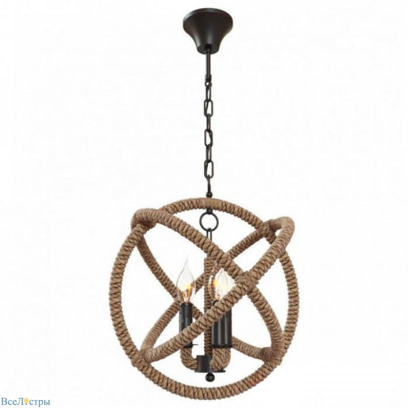 подвесная люстра loft it rope loft1194-3