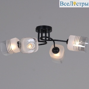 Потолочная люстра Reluce 70176-3.3-04 BK