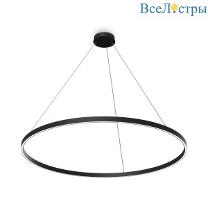 Подвесной светодиодный светильник Maytoni Rim MOD058PL-L65BK