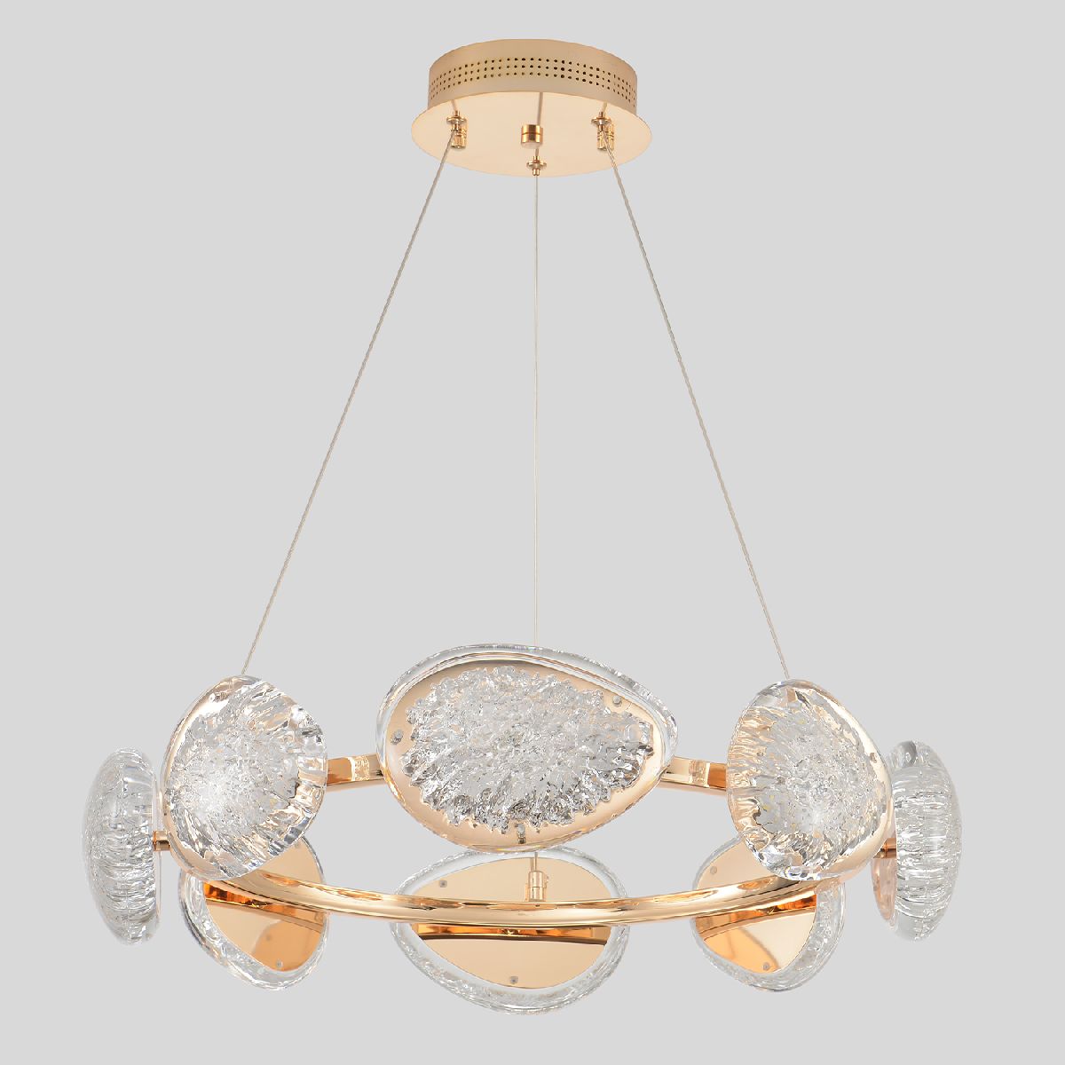 подвесная люстра crystal lux felicidad sp64w led