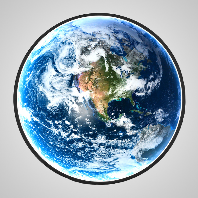 настенный светильник imperiumloft cosmos earth 208937-23