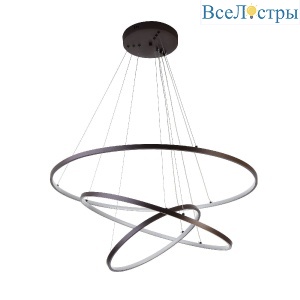 Подвесная люстра LED4U L5053-80-60-40 BR