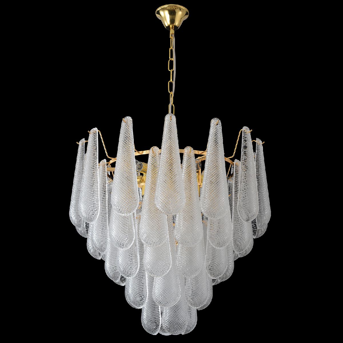подвесная люстра crystal lux fontain sp10 gold