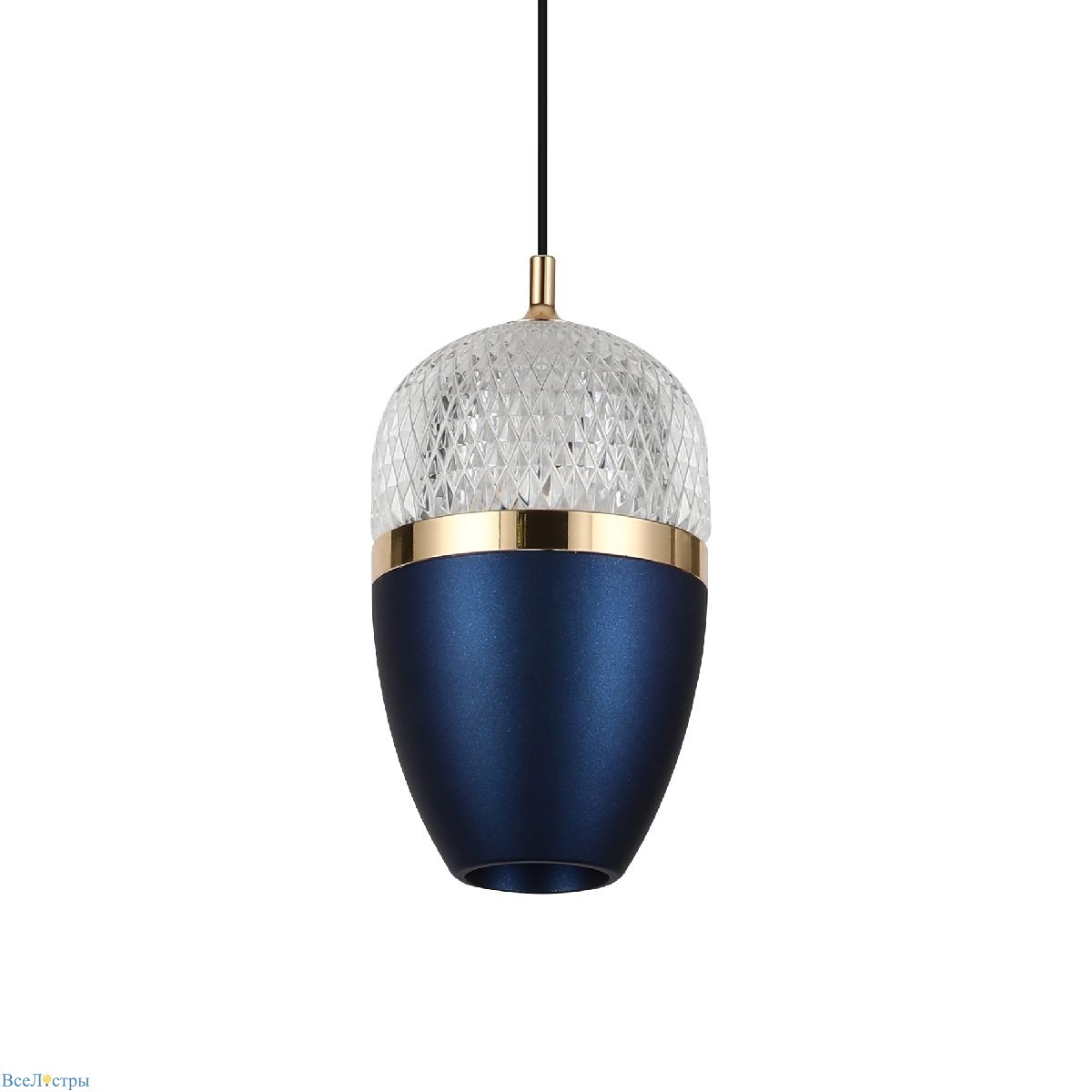 подвесной светильник led4u l8754-1 bl