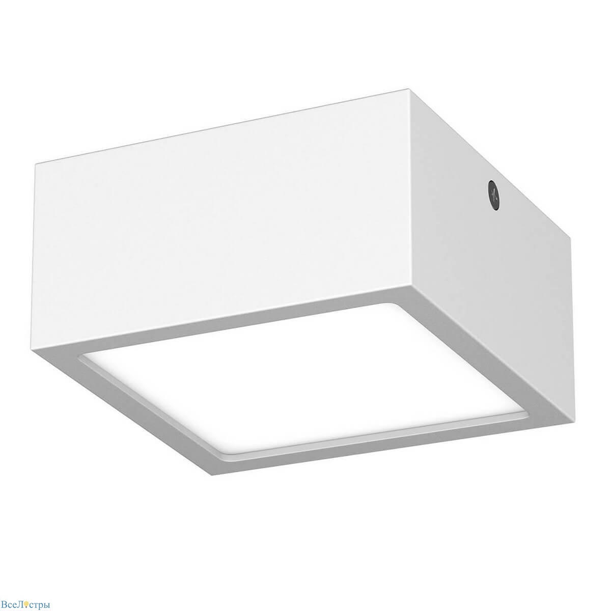 накладной светильник lightstar zolla quad led-sq 211926
