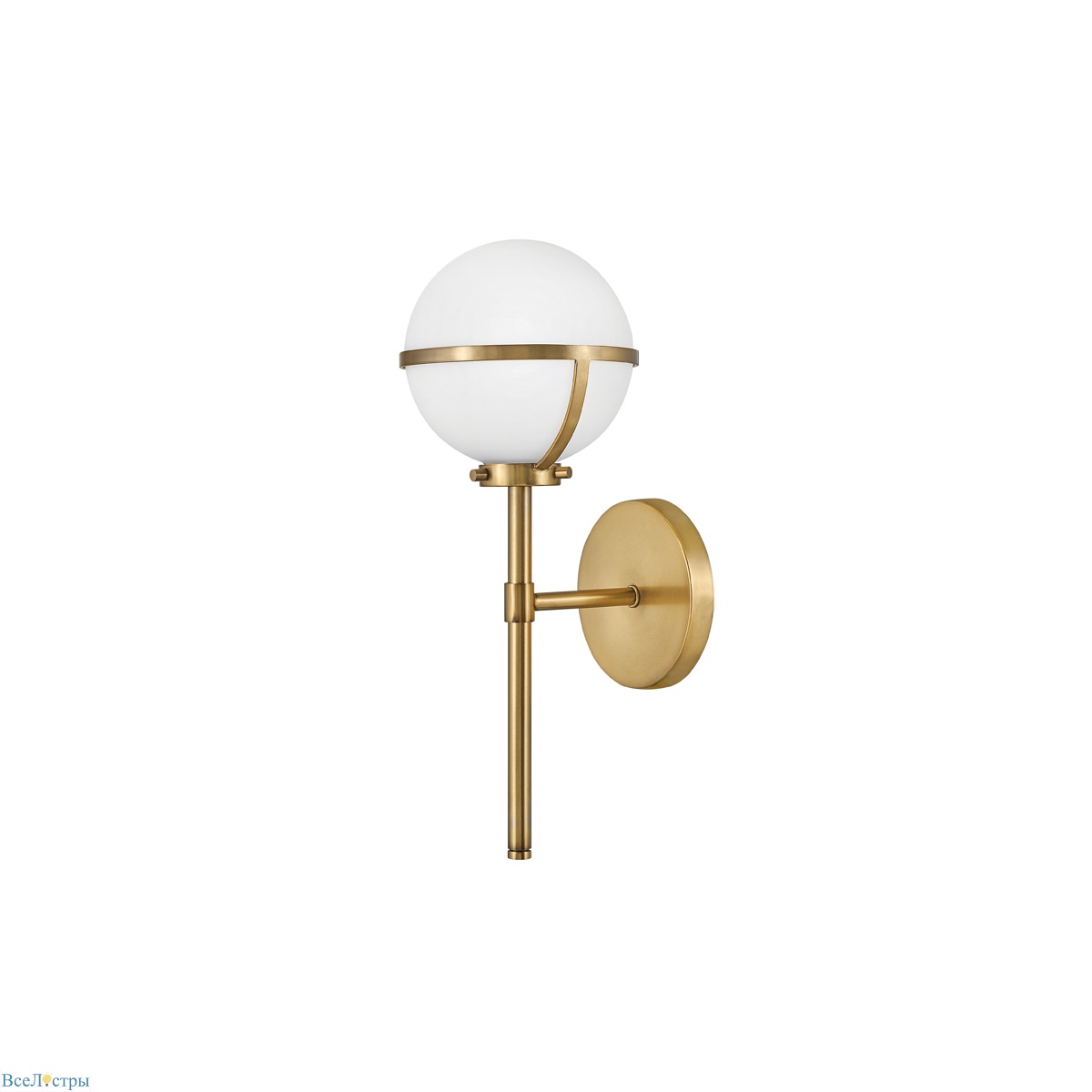 бра hinkley hollis hk-hollis1-o-hb-bath