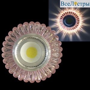Встраиваемый светильник Reluce 42230-9.0-001PL MR16+LED3W PK