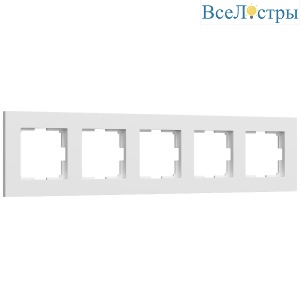 Рамка на 5 постов Werkel Slab W0052961 4690389207921 a067786