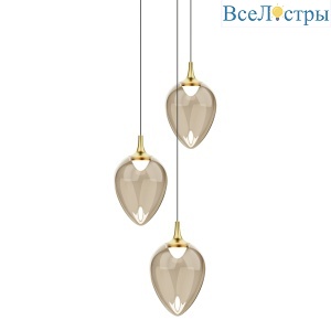 Подвесной светильник Delight Collection MD24001012-3A brass/champagne