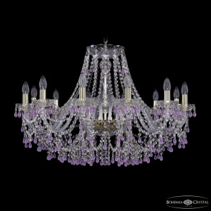 Подвесная люстра Bohemia Ivele Crystal 1410/12/300 G V7010
