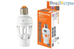 Датчик движения инфракрасный в патрон TDM Electric ДДПт-01 SQ0324-0016