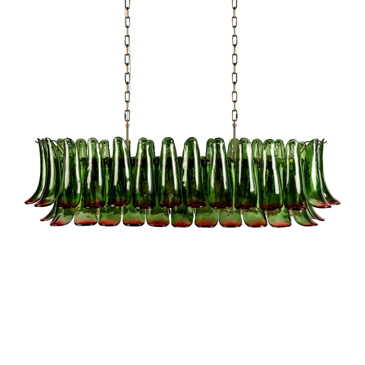подвесная люстра loft it lilou 10600/1200r green red