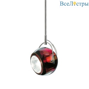 Подвесной светильник Beluga Colour Red d9 Fabbian