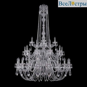 Подвесная люстра Bohemia Ivele 1402/20+10+5/400/h-158/3d Ni