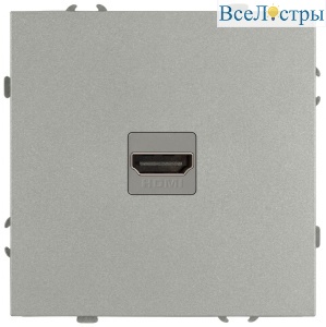Розетка Эра Galaxy 15-3114-03 HDMI IP20 алюминий Б0070796