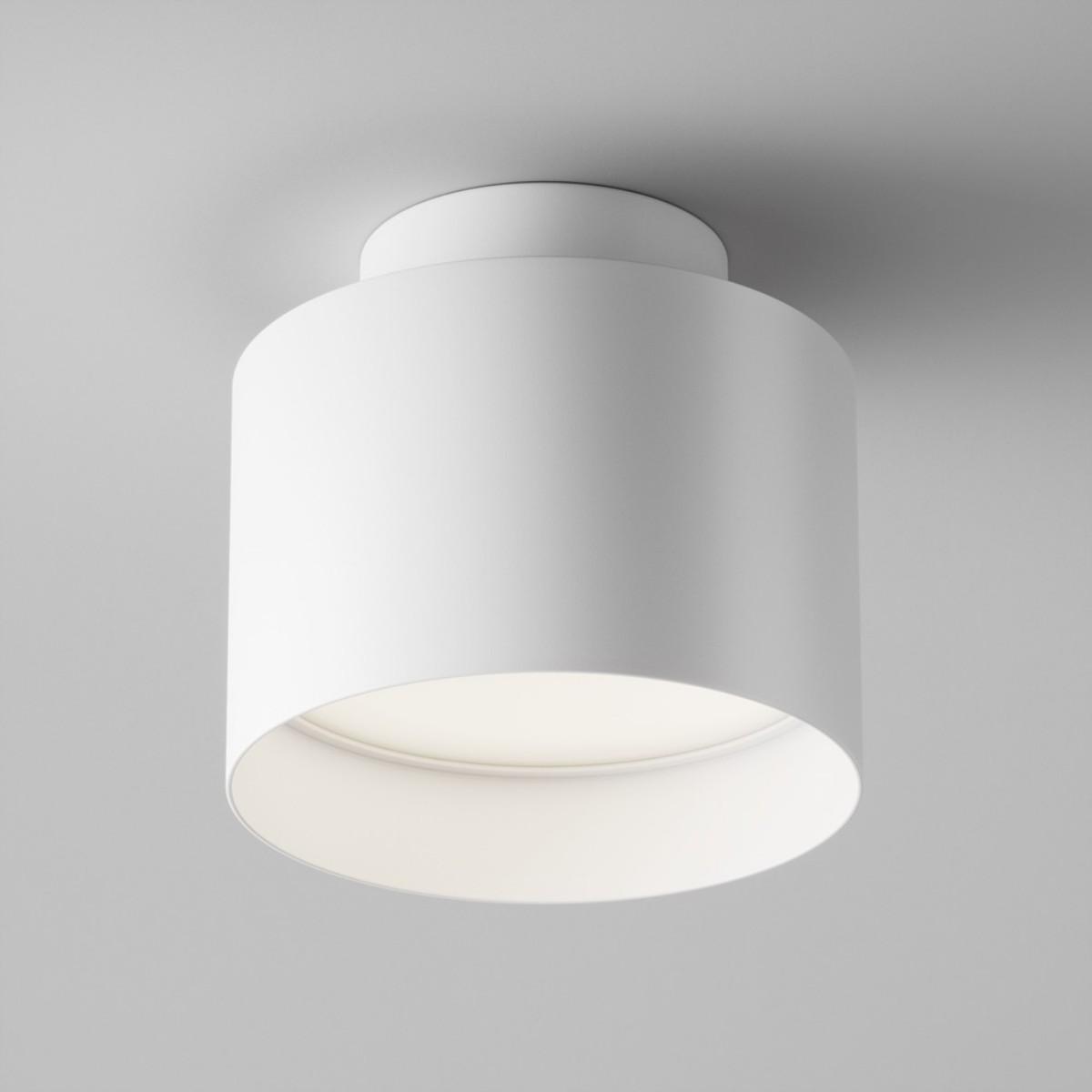 потолочный светодиодный светильник maytoni technical planet c009cw-l12w4k
