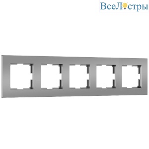 Рамка на 5 постов Werkel Slab W0052965 4690389207952 a067789
