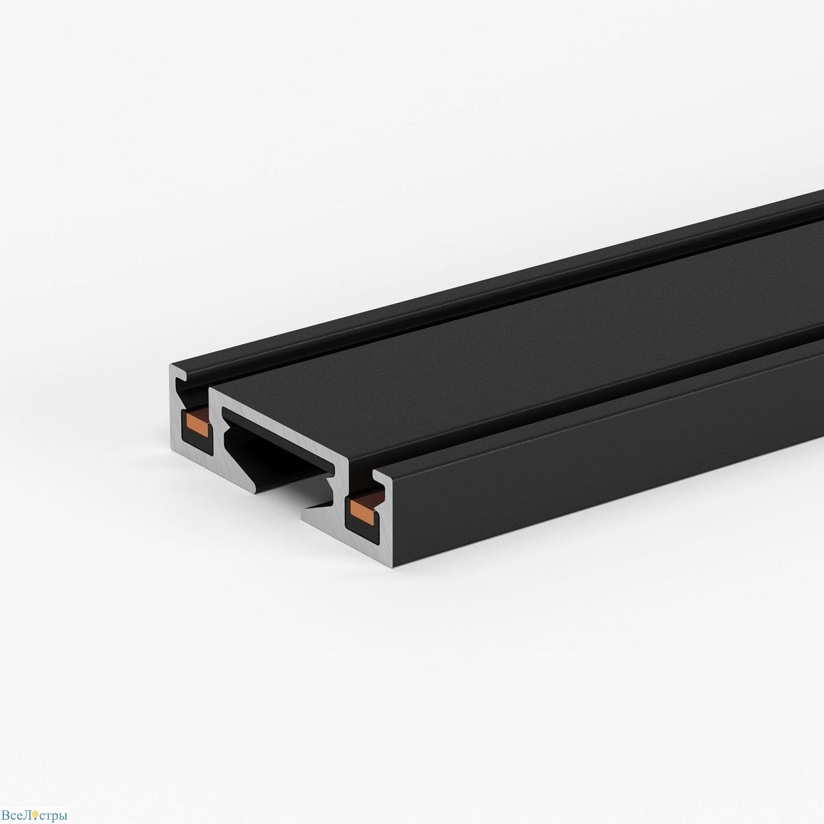 шинопровод магнитный накладной elektrostandard flat magnetic 85129/00 черный a063722
