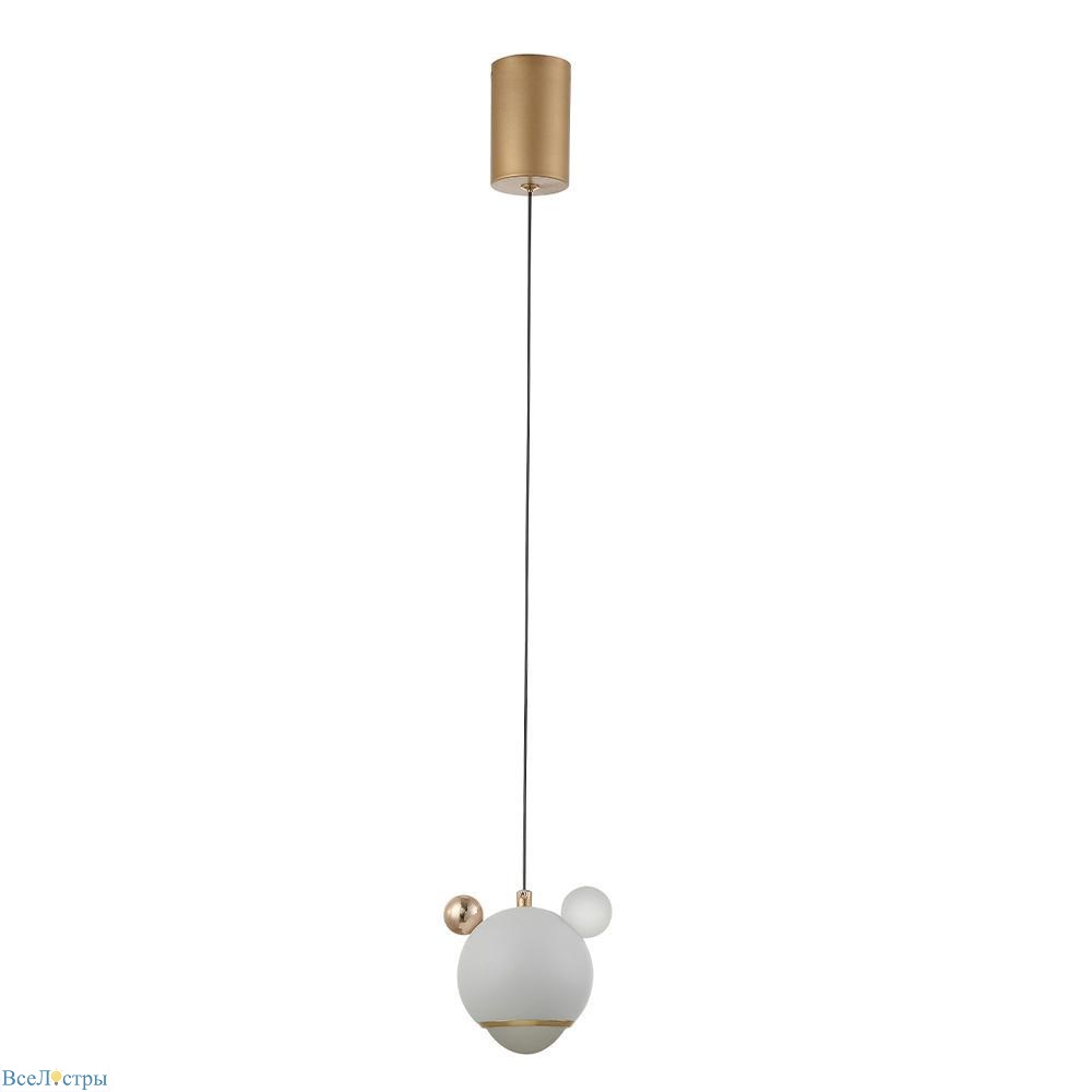 подвесной светодиодный светильник crystal lux amigo sp led white