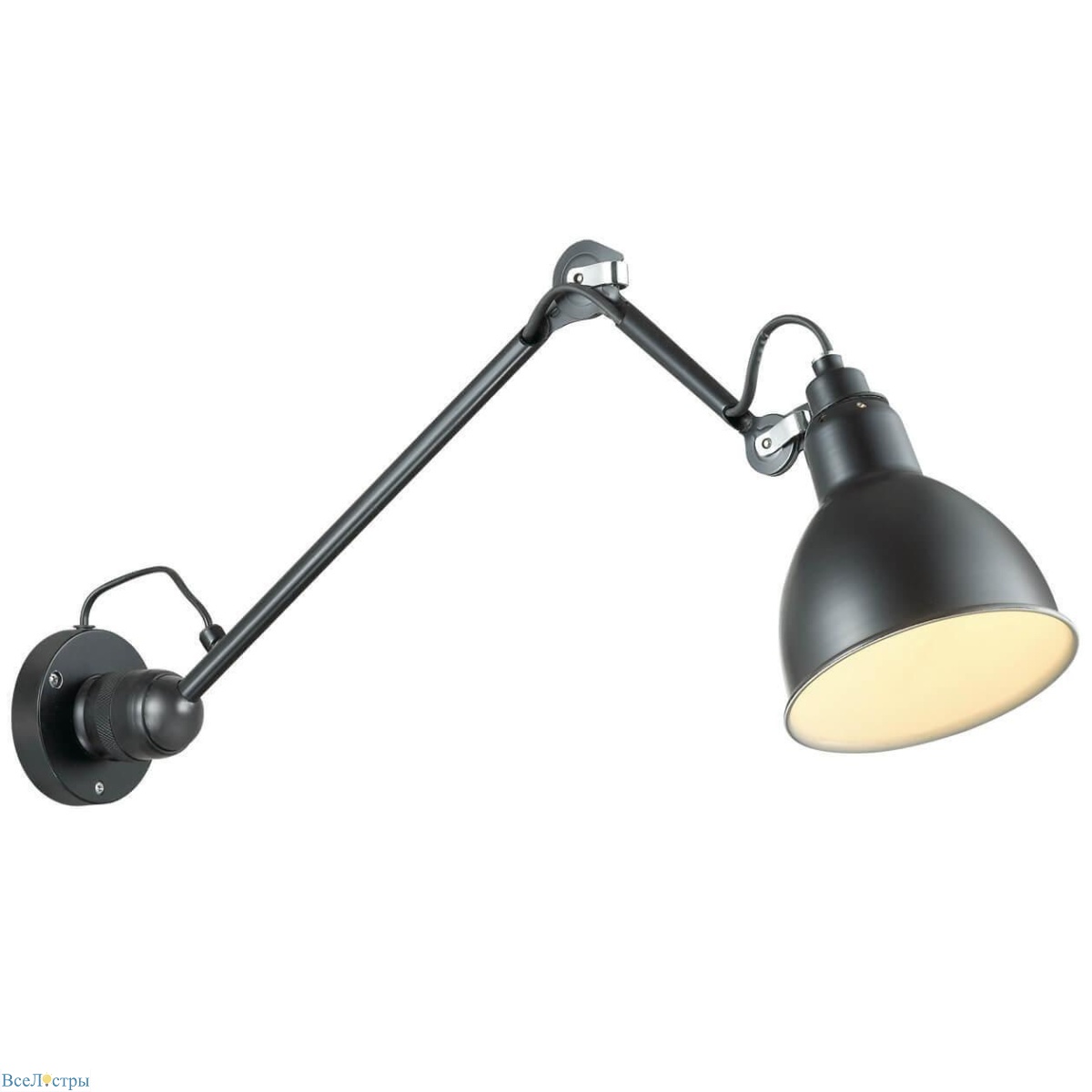 бра odeon light arta 4125/1wd