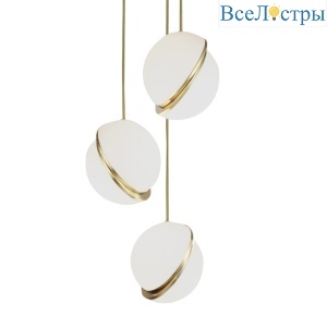 Подвесной светильник Delight Collection Crescent 9182P/3S brass
