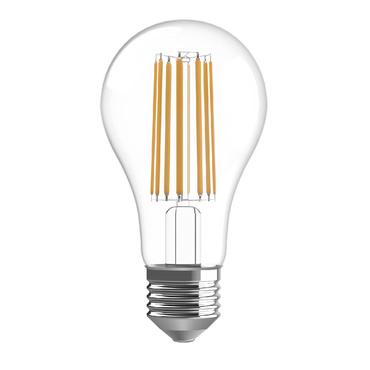светодиодная филаментная лампа gauss basic filament e27 23w 2700k 40712132