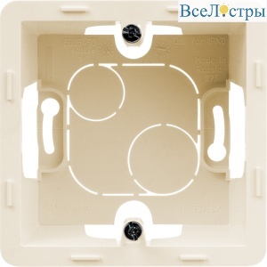 Коробка для накладного монтажа на 1 пост Legrand Inspiria 673981