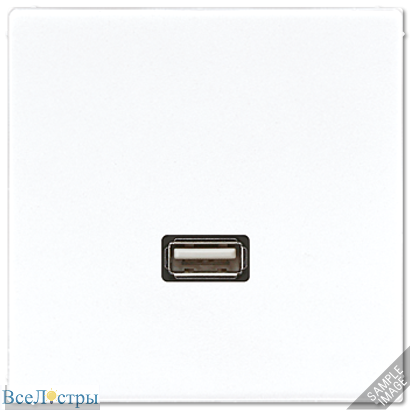 розетка usb jung mals1122