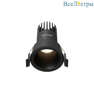Встраиваемый светильник Maytoni Dip DL116-10W-4K-B